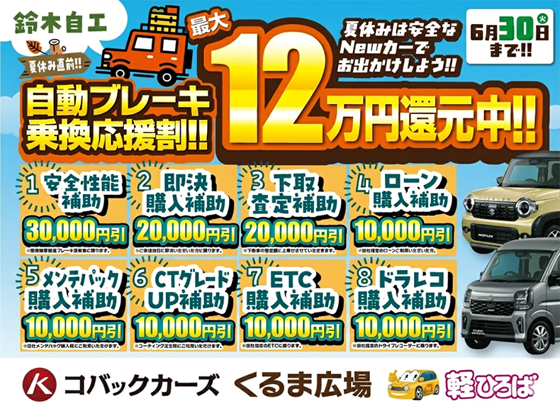 12万円還元中